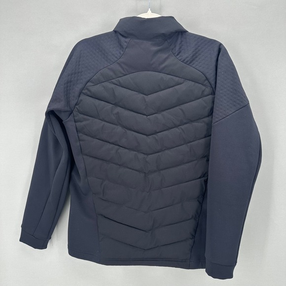 Kappa Italia Team Insulated Jacket Black Womens Size Medium Full‎ Zip Softshell - Picture 9 of 10